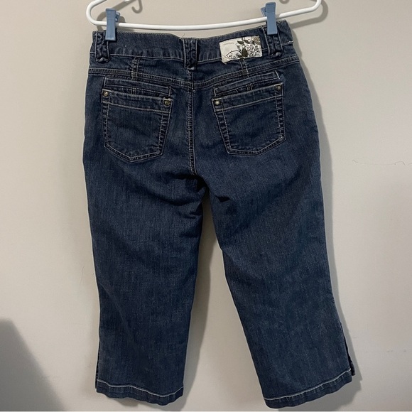 Vintage Y2K Point Zero Nicole Benisti Capri Jeans Size 6 - Picture 6 of 6